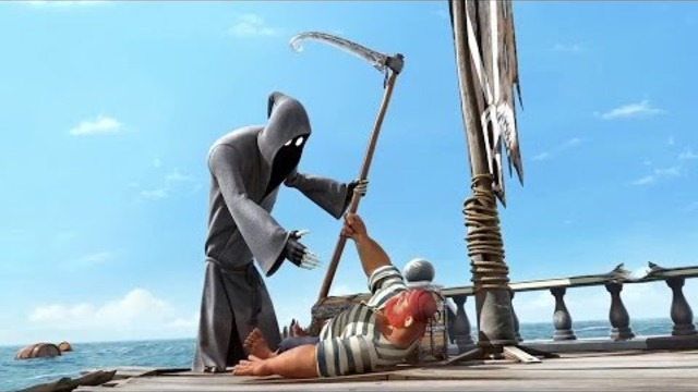 Funny Animation Movies - Funny death sails - Full HD cartoon - Короткометражный мультфильм