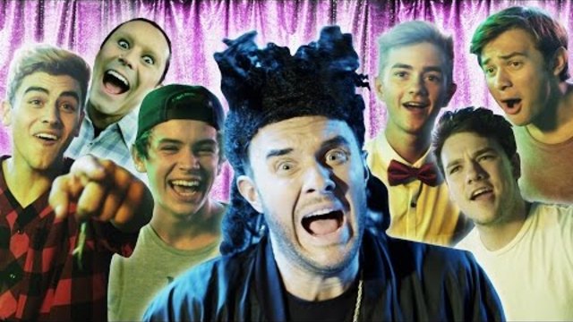 JACK &amp; JACK, HAYES GRIER, &amp; THE WEEKND GET LIT!!! - &quot;Can&#39;t Feel My Face&quot; Parody BEHIND THE SCENES