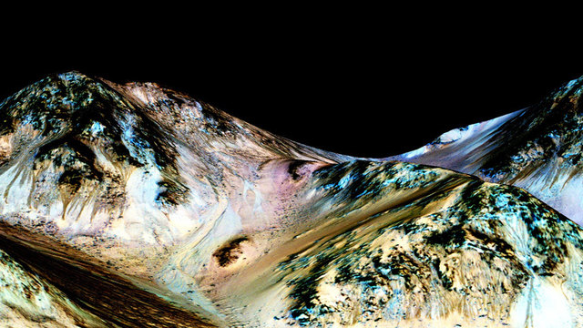 &#39;Liquid water has been found on Mars&#39; says NASA - Учените от НАСА обявиха,че е открита течаща вода на Марс