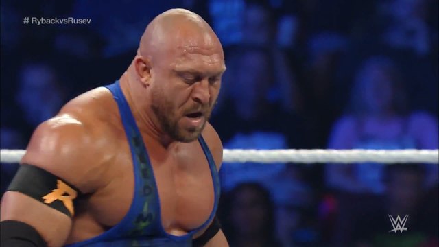 Ryback vs. Rusev- SmackDown, Oct. 8, 2015