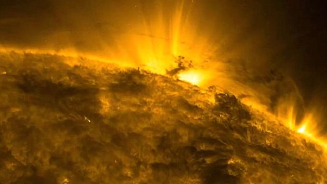Нови Кадри на Слънцето НАСА публикува днес (ВИДЕО)