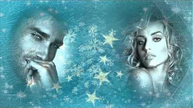 Летящий снег!