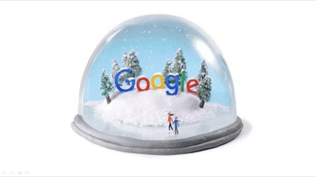 Зимното слънцестоене 22.12.2015 с Google Doodle !!! Честита зима на всички