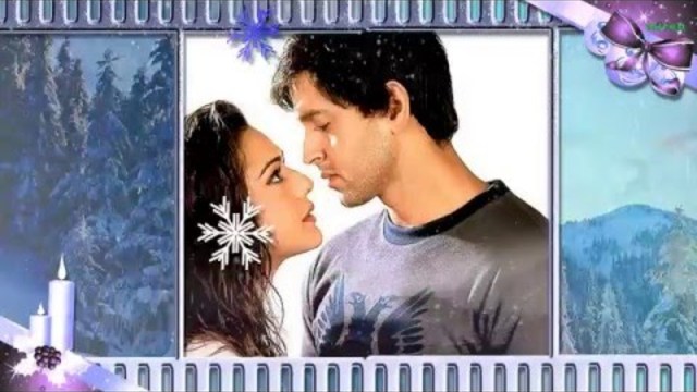 Не спеша... падает снег.