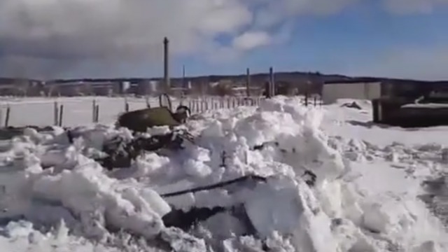 Мощта на руската военна техника при зимни условия е безгранична!