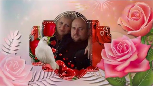 СЧАСТЬЯ ВАМ ! ДОРОГИЕ!(подарок от Людмлы В)