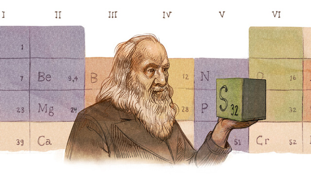 Дмитрий Менделеев (Dmitri Mendeleev) Изобретил Менделеевата таблица на елементите