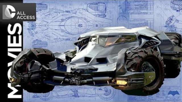 новият батмобил = колата на Батман срещу Супермен # BvS Batmobile Designer Shares Concept Art & Inside Secrets * батмобилът в HD