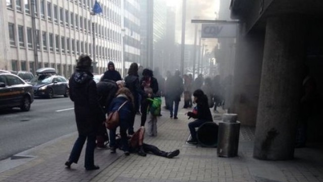 Извънредни новини! Ужас! Взрив и в метрото 22.03.2016г. в Белгия в Брюксел близо до институциите на Европейския съюз