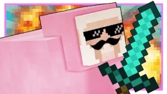 IS PINK SHEEP A PVP MASTER.. Minecraft Survival Games