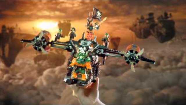 1週間限定公開 レゴ ニンジャゴー 第4話 天空の海賊 ミスフォーチュン 16年放送アニメ Videoclip Bg