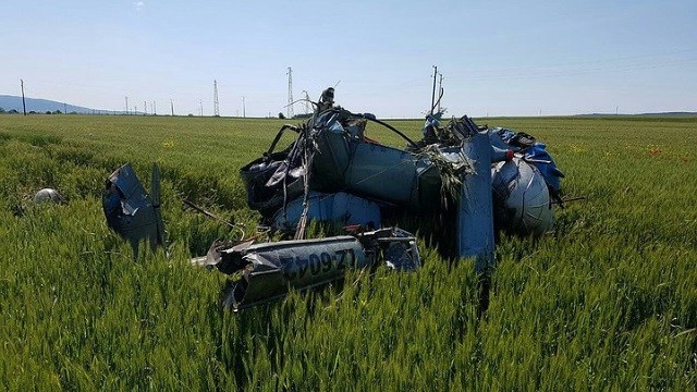 Хеликоптер се разби край Несебър, пилотът е загинал