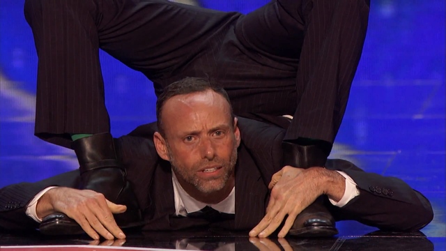 Contorture- Extremely Flexible Guy Bends Over Backwards for Audition - America's Got Talent 2016