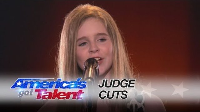 Kadie Lynn: See Why Simon is Prepared Fight for This 12-Year Old Singer - America's Got Talent 2016