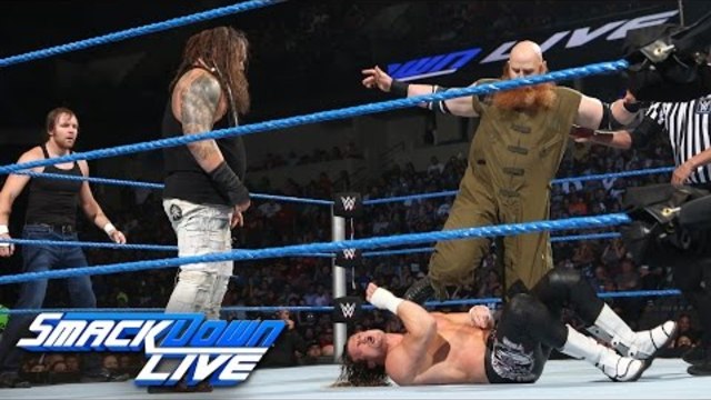 Dean Ambrose & Dolph Ziggler vs. Bray Wyatt & Erick Rowan: SmackDown Live, Aug. 9, 2016