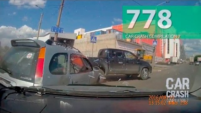 Car Crashes Compilation # 778 - August 2016 (English Subtitles)