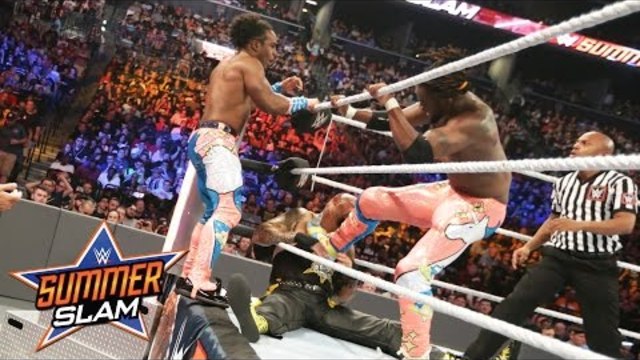New Day vs. Luke Gallows & Karl Anderson - WWE Tag Team Title Match: SummerSlam 2016 on WWE Network