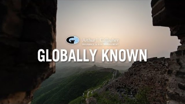 "Globally Known" - Arthur J. Gallagher Canada Limited