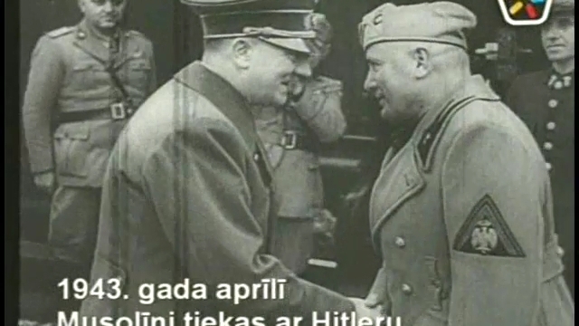 Муссолини и Гитлер