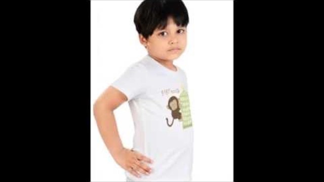 White Colour Funny Graphic T Shirts for Kids