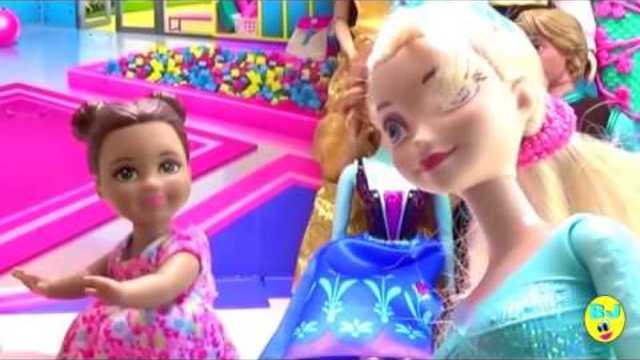 Барби Sun Challenzhe на-Елза Disney Frozen Принцеса Барби Барби Gimnastiks Else Kids Helsea Doll