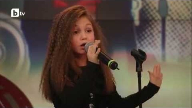 Krisiya Todorova ("Real Talent Little girl Singing Listen by Beyonce") with English subtitles