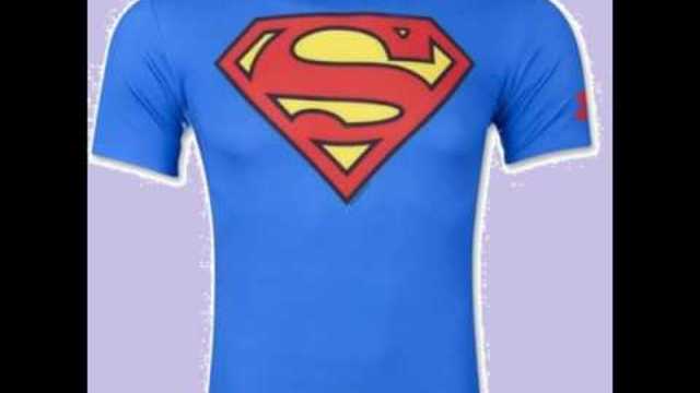 Superman Pink Colour Printed Crew Neck T Shirts