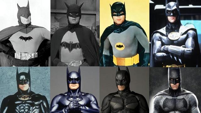 8-те актьори, играли Батман = Човекът прилеп # Batman Actors: 1943, 1949, 1966, 1989, 1995, 1997, 2005, 2016