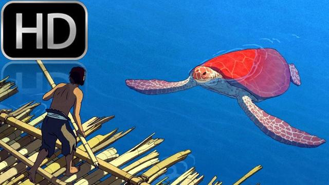 [1/5] Червената костенурка - анимация, оцеляване: Робинзон Крузо ~ Корабокрушенецът (2016) La tortue rouge / The Red Turtle [HD]