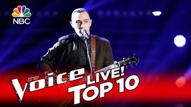 The Voice 2016 Aaron Gibson - Top 10: "Rocket Man (I Think It's Going to Be a Long, Long Time)"