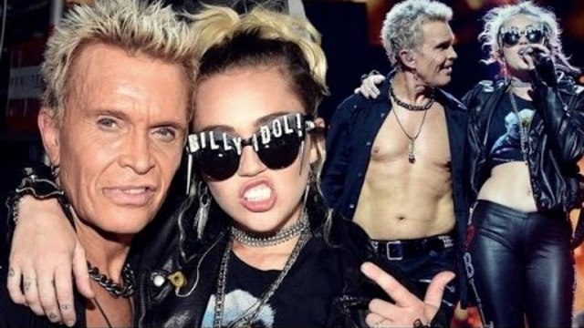 Billy Idol & Miley Cyrus - Rebel Yell LIVE (Official Video)