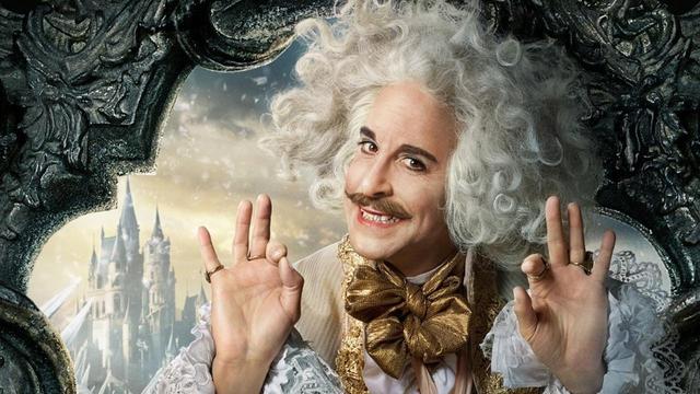 Стенли Тучи е Каденца в " Красавицата и Звяра " плакат (2017) Stanley Tucci Cadenza - Beauty & the Beast character poster motion