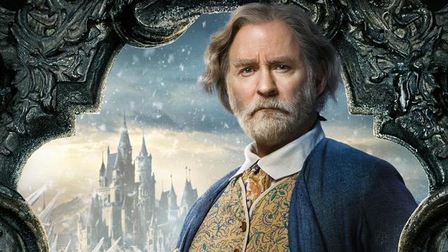 Кевин Клайн е Морис в " Красавицата и Звяра " плакат (2017) Kevin Kline Maurice - Beauty and the Beast character poster , motion