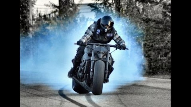 Drifting a 240Hp Suzuki Hayabusa