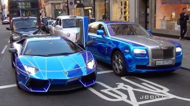 The Great Arab Supercar Invasion in London, Summer 2015