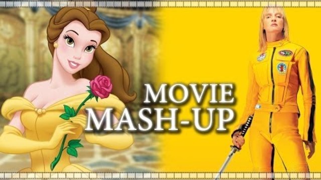 Красавицата Бел и Убий Звяра Бил - трейлър пародия # Beauty and the Beast / Kill Bill  - Trailer Mash-Up Re-Cut