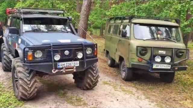 ► Nissan Patrol vs УАЗ Буханка [Off-Road 4x4]