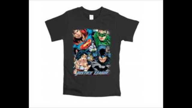 Justice League Superheroes Printed T Shirts