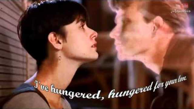 ► Oh, My Love ♥ [Unchained Melody] (With Lyrics) Clips from the Ghost movie