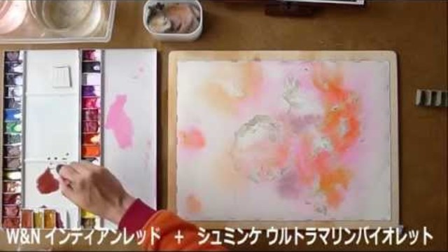 Рисуване на рози /акварел/ част 1/2