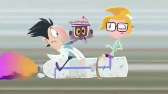 Облачно с кюфтета - Интро (с музиката от филма)