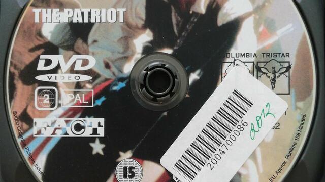 Патриотът (2000) (бг субтитри) (част 2) DVD Rip Columbia TriStar Home Video (САЩ) / Мейстар (България)