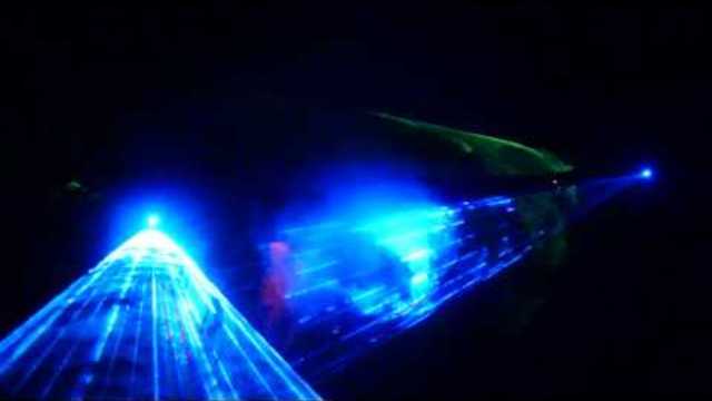 Лазерно шоу в пещера Леденика  23.04.2017г.