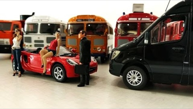 Colors for Children to Learn with Street Vehicles Toys - Colors Videos Collection for Children