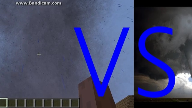 Tornado Minecraft VS Tornado Real Live Сезон 1 Епизот 4 !!!!!!!!!!!!!