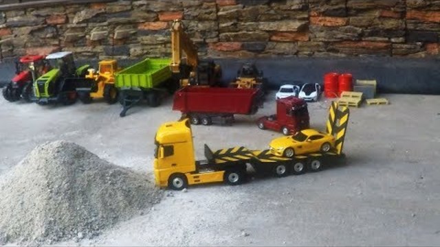 Trucks for Children Excavator for Kids Kids Videos Cars Cartoons Toys Trucks For Kids