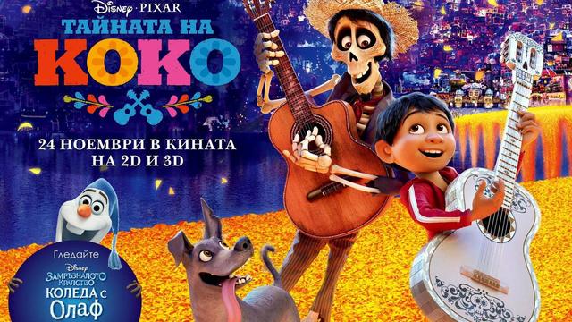 Тайната на Коко (24 НОЕМВРИ 2017) трети трейлър 3 с БГ аудио / озвучен на български език [Дисни HD]