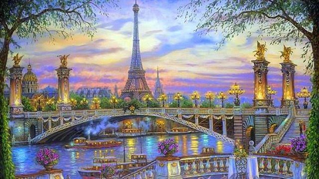 ❤ В Париж! ... (La Vie en Rose-Lyrics written by Edith Piaf and melody by Louis Guglielmi - Instrumental) ❤