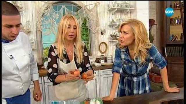 Кристина Димитрова приготвя "Ябълкови розички" - На кафе (23.10.2017)