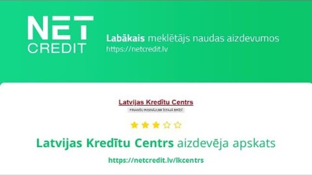 Latvijas Kredītu Centrs | Kredīts līdz 50 000€ ➔ Uzzini vairāk